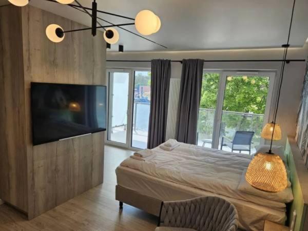 Apartament Z Widokiem Na Morze I Port Mrzeżyno Zewnętrze zdjęcie